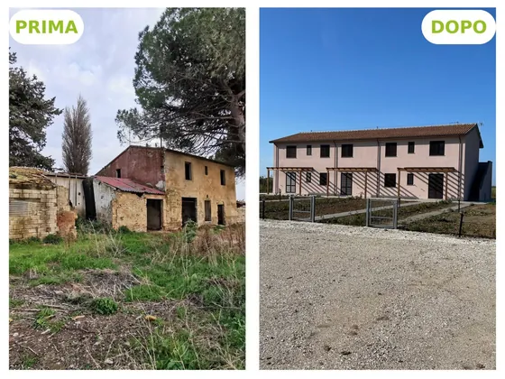 Torzoni Costruzioni: il casale della Sdriscia prima e dopo i lavori